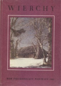 Wierchy. Rocznik poświęcony górom. Rok pięćdziesiąty pierwszy. 1982.