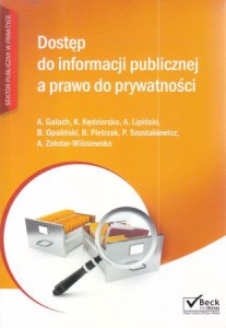 Dostęp do informacji publicznej a prawo do prywatności.