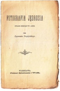 Przybylski Zygmunt - Fotografia Jędrusia. Obrazek sceniczny w 1 akcie.
