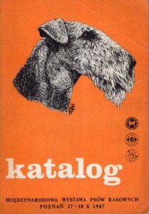 Międzynarodowa Wystawa Psów Rasowych. Poznań 17-18 X 1987. Katalog. 
