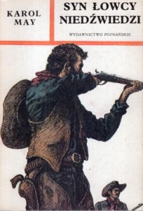 May Karol - Syn łowcy niedźwiedzi. Przełożył z niemieckiego Eugeniusz Wachowiak. Opracował graficzne Stanisław Rozwadowski.