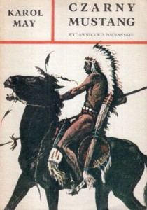 May Karol - Czarny Mustang. Z niemieckiego przełożyły Maria Szematowicz i Marianna Świętek. Opracował graficzne Stanisław Rozwadowski.
