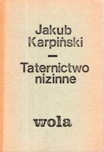  Karpiński Jakub - Taternictwo nizinne. /Biblioteka Kultury tom 440/. 