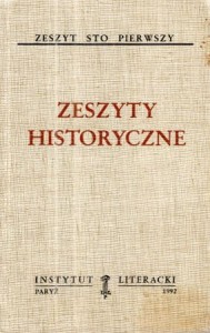 Zeszyty historyczne. Zeszyt sto pierwszy. /Biblioteka Kultury, tom 475/ 