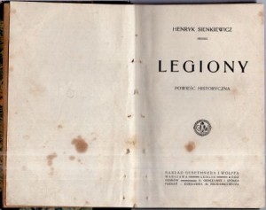 Sienkiewicz Henryk - Legiony. Powieść historyczna.