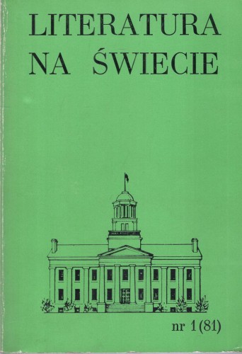 Literatura na świecie. Miesięcznik nr 1, 81. Styczeń 1978.jpg
