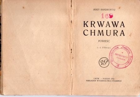 Bandrowski Jerzy - Krwawa chmura. Powieść