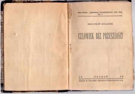 Smolarski Mieczysław - Człowiek bez przeszłości.jpg