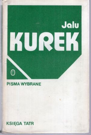 Kurek Jalu - Pisma wybrane. Księga Tatr.jpg