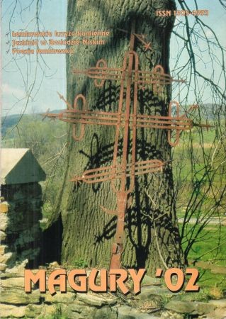 Magury '02 Rocznik Krajoznawczy poświęcony Beskidowi Niskiemu.jpg