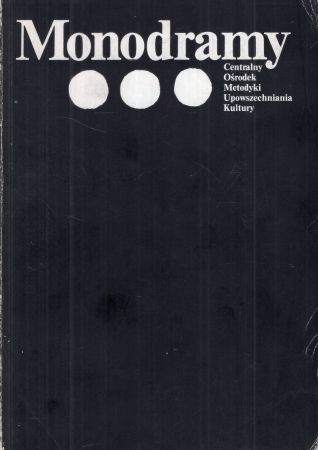 Monodramy. Wybór Stanisław Marat.jpg