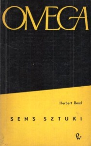  Read Herbert - Sens sztuki. Przełożyła Krystyna Tarnowska. /Omega/.