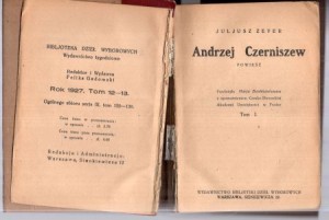 Zeyer Juljusz - Andrzej Czerniszew. Powieść Tom I/II.