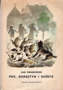 Grabowski Jan - Puc, Bursztyn i goście. Ilustrował Konstanty Sopoćko.