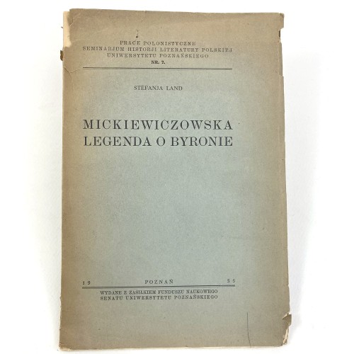 Land Stefanja - Mickiewiczowska legenda o Byronie.
