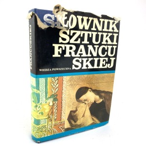 Dulewicz Andrzej - Słownik sztuki francuskiej. DEDYKACJA ZESPOŁU AKTORÓW TEATRU IM. MICKIEWICZA W CZĘSTOCHOWIE DLA REŻYSERA CELESTYNA SKOŁUDY SEZON 1977