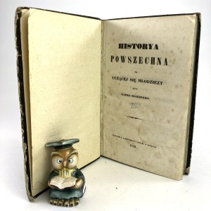 Błociszewski Kazimierz - Historya powszechna dla uczącej się młodzieży.