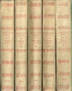 Prus Bolesław - Wybór pism. Wydanie w dziesięciu tomach ze wstępem Marii Dąbrowskiej. T.I/III. Nowele.T.IV. Anielka. Placówka.T V/VI. Lalka. T.VII/VIII. Emancypantki. T.IX/X. Faraon.