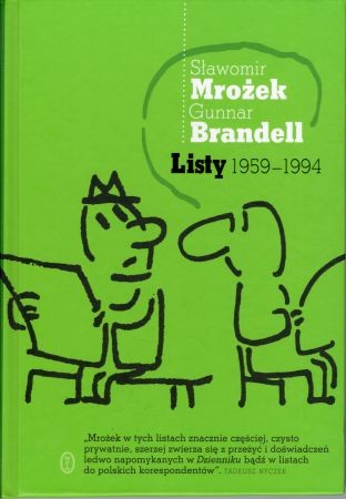 Mrożek Sławomir, Brandell Gunnar - Listy 1959-1994. Wstęp Tadeusz Nyczek.jpg