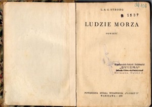 Strong L.A.G. - Ludzie morza. Powieść. 