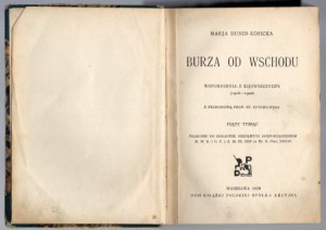 Dunin-Kozicka Maria - Burza od wschodu. Wspomnienia z Kijowszczyzny (1918-1920). 