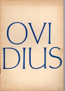 Ovidius. (Owidiusz). Klasa X. Komentarz i słowniczek opracował Stefan Staszczyk.