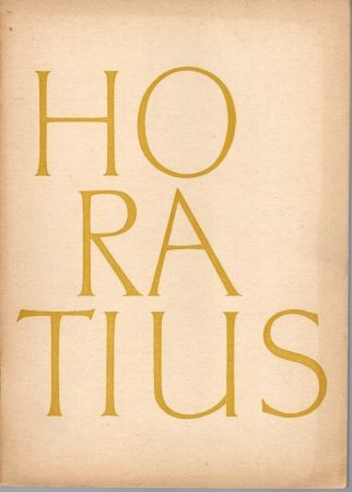 Horatius. (Horacy).  Klasa XI. Komentarz i słowniczek do wybranych tekstów opracowali Zofia Kwiecińska, Rudolf Niemiec, Lidia Winniczuk.jpg