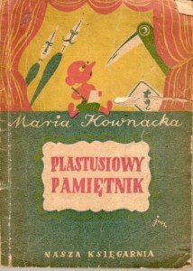 Kownacka Maria - Plastusiowy pamiętnik. Wydanie czwarte. Ilustracje Stanisław Bobiński. Okładka Jan Marcin Szancer.