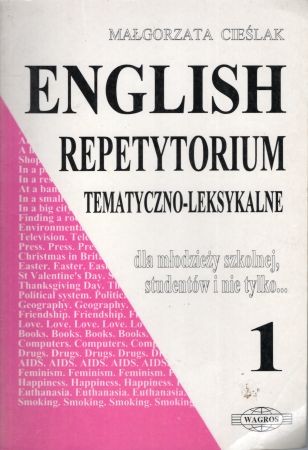 Cieślak Małgorzata - English. Repetytorium tematyczno-leksykalne. 1.jpg