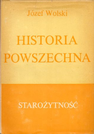 Wolski Józef - Historia powszechna. Starożytność.jpg