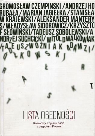 Zakrzewska-Manterys Elżbieta - Lista Obecności. Rozmowy z ojcami osób z zespołem Downa.jpg
