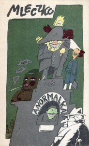 Mleczko Andrzej - Anormalka. /Biblioteka satyry/. /Rysunki/.