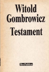 Gombrowicz Witold - Testament. 