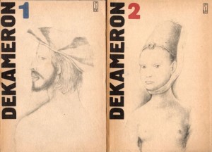 Boccaccio Giovanni - Dekameron.  T. 1/2. Przełożył Edward Boye.