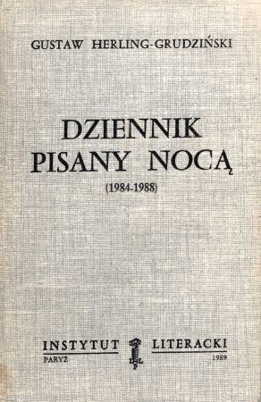 Herling-Grudziński Gustaw - Dziennik pisany nocą (1984-1988).jpg