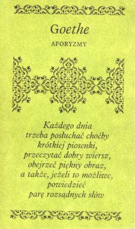Goethe Johann Wolfgang - Aforyzmy.jpg