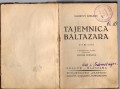 Leblanc Maurycy - Tajemnica Baltazara. Powieść. Przełożył Antoni Jawnuta.jpg