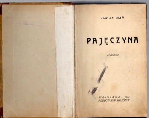 Mar Jan St. - Pajęczyna. Powieść.jpg