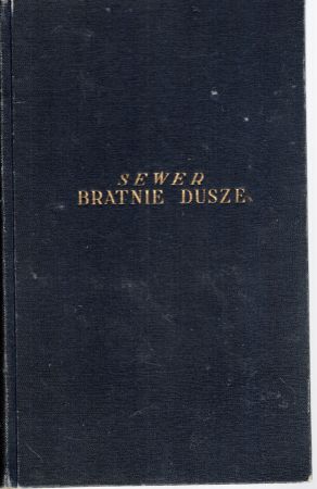 Sewer (Ignacy Maciejowski) - Bratnie dusze. Powieść.jpg