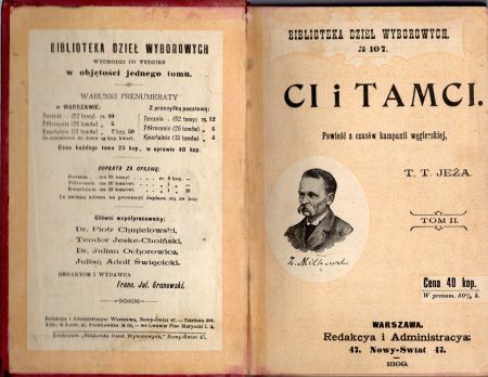 Jeż Tomasz Teodor (Miłkowski Zygmunt) - Ci i tamci. Powieść z czasów kampanji węgierskiej.jpg