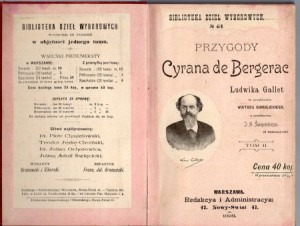 Gallet Ludwik - Kapitan Czart. Przygody Cyrana de Bergerac. Przełożył Wiktor Gomulicki. Z przedmową J.A. Święcickiego. (Z ilustracyami). Tom II. /BIblioteka dzieł wyborowych/.