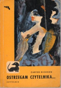 Dickson Carter - Ostrzegam czytelnika.../Seria z Jamnikiem/