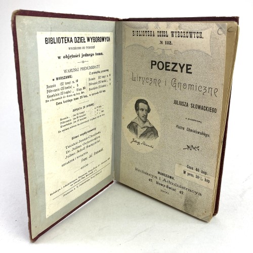Słowacki Juliusz - Poezje liryczne i gnomiczne