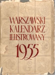 Warszawski kalendarz ilustrowany 1955.