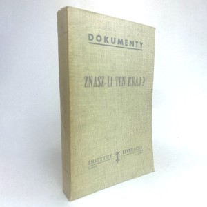 Znasz-li ten kraj? Dokumenty.