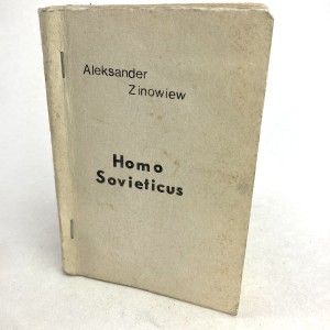 Zinowiew Aleksandr - Homo Sovieticus. BEZDEBIT 1987