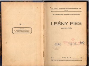 Janta-Połczyński Aleksander - Leśny pies. Zbiór nowel.