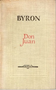 Byron - Don Juan. Przekład Edwarda Porębowicza. /Z Pism Byrona/ 