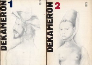 Boccaccio Giovanni - Dekameron.  T. 1/2. Przełożył Edward Boye.
