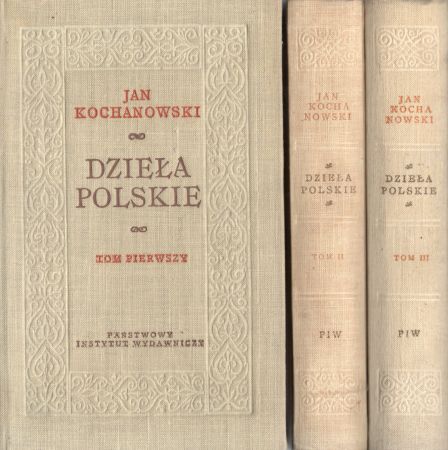 Kochanowski Jan - Dzieła polskie. Tom I-III.jpg